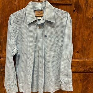 Wrangler long sleeve button up